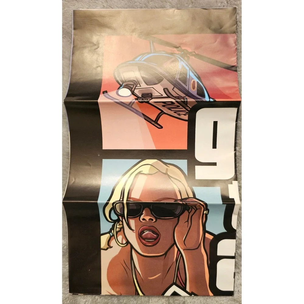 Grand Theft Auto San Andreas PS2 PlayStation 2 Greatest Hits CIB Manual Map
